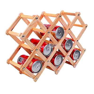 小型木制红酒架 -曹县惠信工艺品厂 产品展示(木制酒盒,木制包装盒